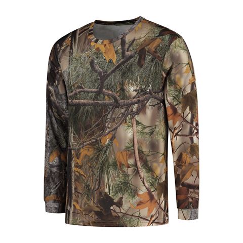 Stealth Gear Stealth Gear T-shirt Lange Mouw Camo Bosprint maat L