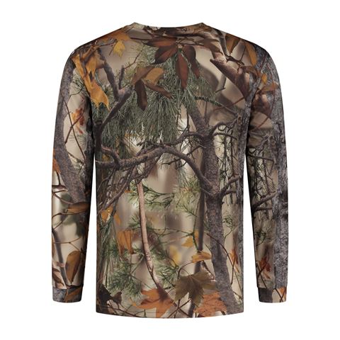 Stealth Gear Stealth Gear T-shirt Lange Mouw Camo Bosprint maat L