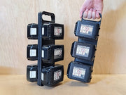 Stealthmounts batterijbord voor makita lxt met handgreep | zwart - bd-mk18-h-1 - afbeelding 2