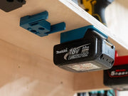 Stealthmounts batterijhouders voor makita 18v | zwart | 6 stuks - bm-mk18-6 - afbeelding 2