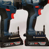 Stealthmounts bithouder voor bosch 18v | 2 stuks | zwart - bh-bo-blk-2
