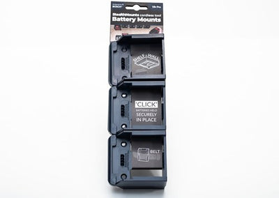 Stealthmounts bm-bo18-blu-6 accuhouder voor bosch 18v pro | blauw | 6-pack - bm-bo18-blu-6