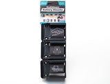 Stealthmounts bm-mk12-blk-6 accuhouders voor makita 12v cxt | zwart | 6 stuks - bm-mk12-blk-6 - afbeelding 2