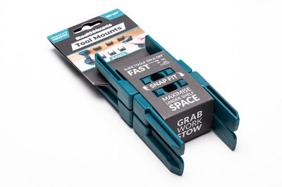 Stealthmounts tm-mk18-blu-4 machinehouder voor makita lxt | blauw | 4-pack - tm-mk18-blu-4