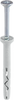 Steelies ultimate slagplug nylon 6x 80 verzonken kraag pz2 verzinkt | 50 stuks - kea10600801