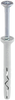 Steelies ultimate slagplug nylon 8x100 verzonken kraag pz2 verzinkt | 50 stuks - kea10801001
