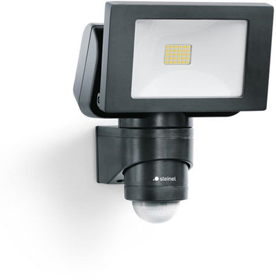 Steinel sensor-led-buitenspot ls 150 s zwart met bewegingsmelder - 052546