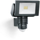 Steinel sensor-led-buitenspot ls 150 s zwart met bewegingsmelder - 052546