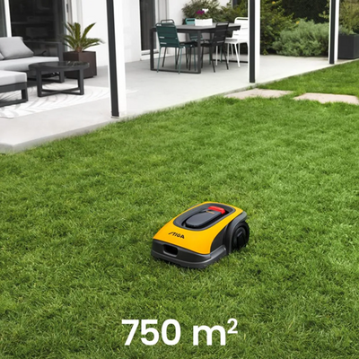 Stiga a 750 robotmaaier | draadloos met ags | 750 m² | 18 cm | 1x 2,5 ah accu en laadstation 2 a - 2r7101228 st1