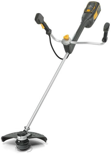 Stiga bc 700e b kit accu bosmaaier | 7 serie | 0,5 kw | inductie | 38 cm | bike | triarc | b w | 1x 48v e440 accu + c 430 f lader | dubbel harnas - promo_bc700ebkit