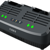 Stiga c 215 d | dubbele oplader voor 2 accu's - 271020100 21