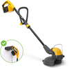 Stiga gt 300e accu bosmaaier | 3 serie | 0,4 kw | koolborstels | 30 cm | telescopisch | dubbele draad 1,6mm | exclusief accu en lader- 273100001 st1
