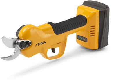 Stiga sc 100e kit accu snoeischaar | 1 serie | 0,5 kw | inductie | 30 mm snoeibreedte. 3 pre-set standen | incl. 1x 2.0ah 20v e 24 accu - 257022001 st1