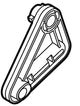 Stihl accessoires 63207632505 zwenkplaat