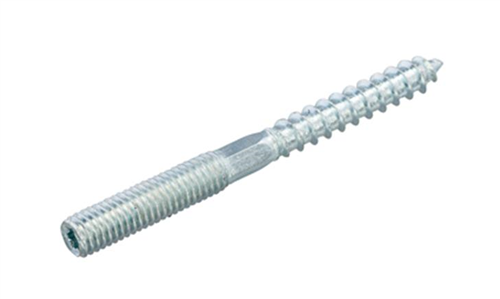 Stokeind met zeskant m8x60 elvz | 100 stuks