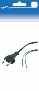 Stroomlijn eurosnoer 3 mtr zwart 6665620