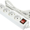 Stroomlijn tcd ra 4-voudig 1,5 meter snoer wit 6672565