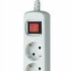 Stroomlijn tcd ra 4-voudig 1,5 meter snoer wit 6672565