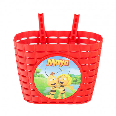Studio 100 kinderfietsmand maya de bij junior 20 x 13 cm rood