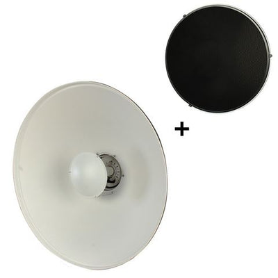 Studioking beauty dish wit sk-bd550w 55 cm voor falcon eyes