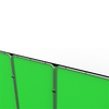 StudioKing Panoramische Achtergrond Green Screen FSF-240900PT 240x900cm