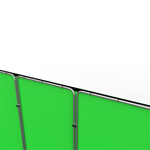 StudioKing Panoramische Achtergrond Green Screen FSF-240900PT 240x900cm