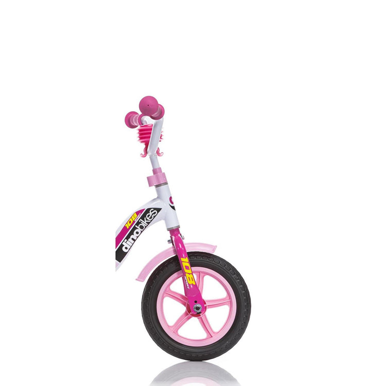 Dino 108 sport 10 inch 17 cm meisjes doortrapper roze wit