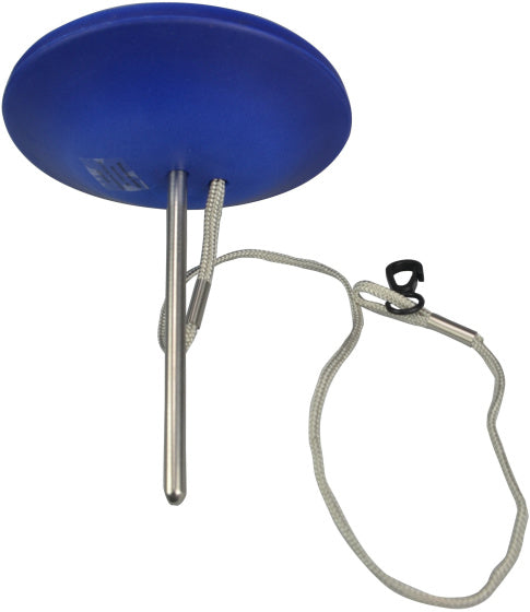 Summer fun Thermometer boei RVS blauw