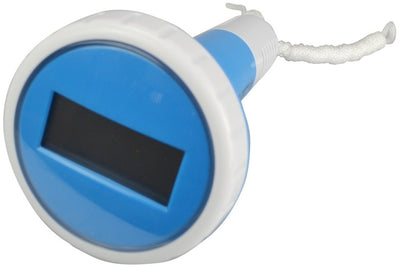 Summer fun Thermometer digitaal wit blauw