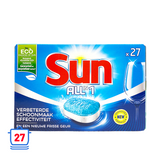 Imp sun vaatwastabletten all in 1 27 stuks - afbeelding 1