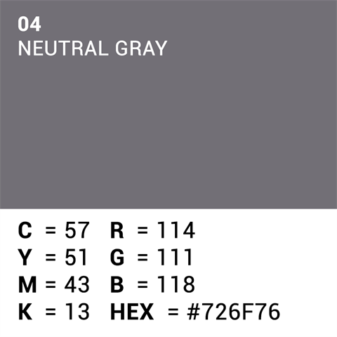 Superior Achtergrondpapier 04 Neutral Grey 1,35 x 11m