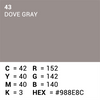 Superior Achtergrondpapier 43 Dove Grey 1,35 x 11m