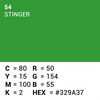Superior Achtergrondpapier 54 Stinger Chroma Key 1,35 x 11m
