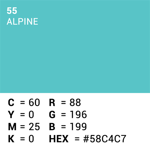 Superior Achtergrondpapier 55 Alpine 1,35 x 11m