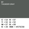 Superior Achtergrondpapier 57 Thunder Grey 1,35 x 11m