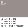 Superior Achtergrondpapier 88 Grey 3,56 x 30,5m