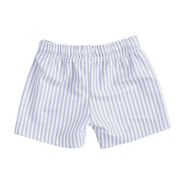 Blue stripes | blauw witte uv zwemboxer jongens