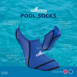 Swimtech Zwemsokken Kind Blauw maat 33-37 - afbeelding 3