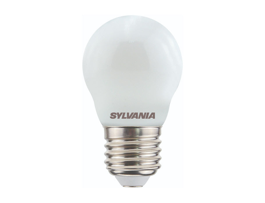Sylvania ledlamp - kogel - e27 - 470 lm - mat - dimbaar