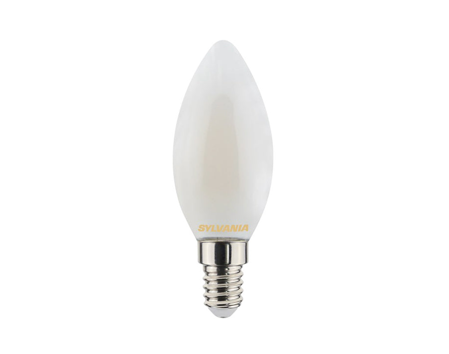 Sylvania ledlamp - kaars - e14 - 470 lm - mat - dimbaar
