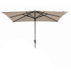 Madison parasol syros 280x280cm opdraai ecru