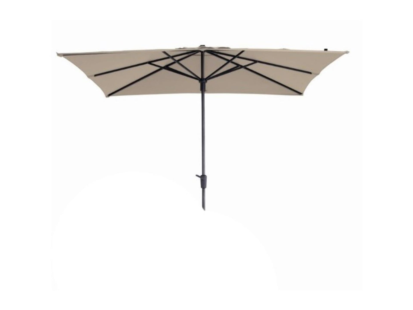 Madison parasol syros 280x280cm opdraai ecru