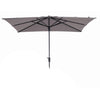 Madison parasol syros 280x280cm opdraai taupe
