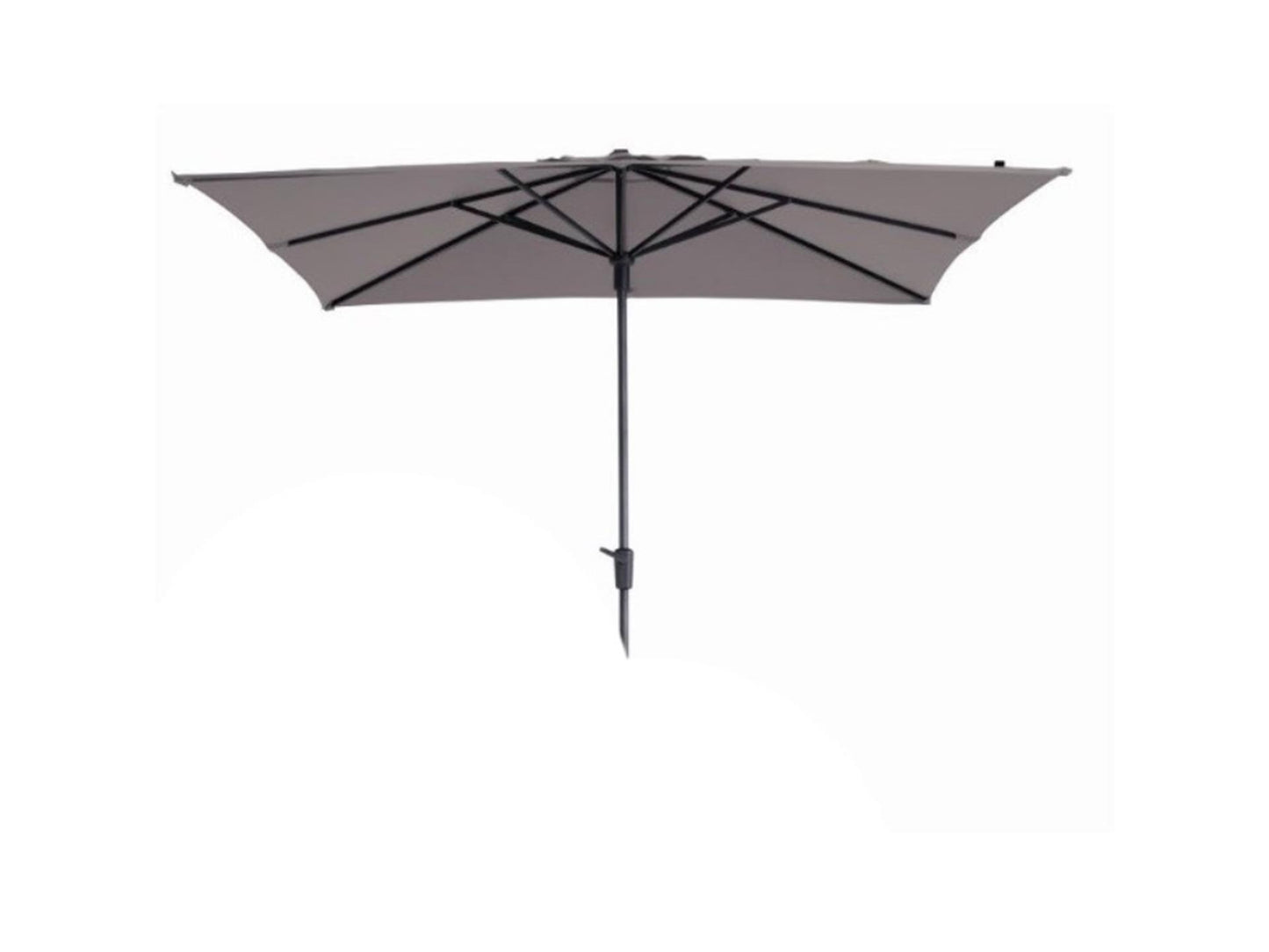 Madison parasol syros 280x280cm opdraai taupe