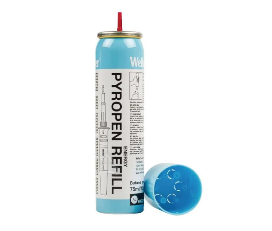 Weller gasnavulling pyropen butaan 75ml - t0051616099 t0051616099