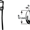 Cornat spanring 8-12mm (1 4) 4st rvs - t3083000