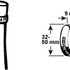 Cornat spanring 32-50mm 1st rvs - t308305