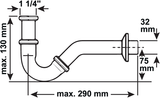 Cornat bidetsifon messing ch 1 1 4 215 - t317503 - afbeelding 2