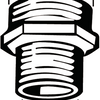 Cornat messing ms verloopnippel mm 1 1 4x1 - t396423