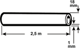 Cornat koperbuis blank 18mm 2m50 - t550112 - afbeelding 2